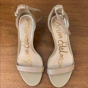 Nude Sam Edelman “Patti” dress sandals, 7.5 W